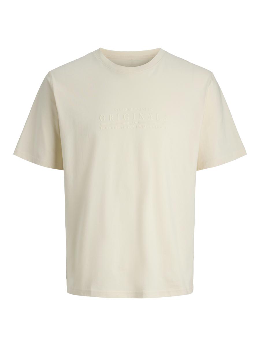 Afbeelding voor product T-shirt van het merk Jack & Jones Junior in het Ecru