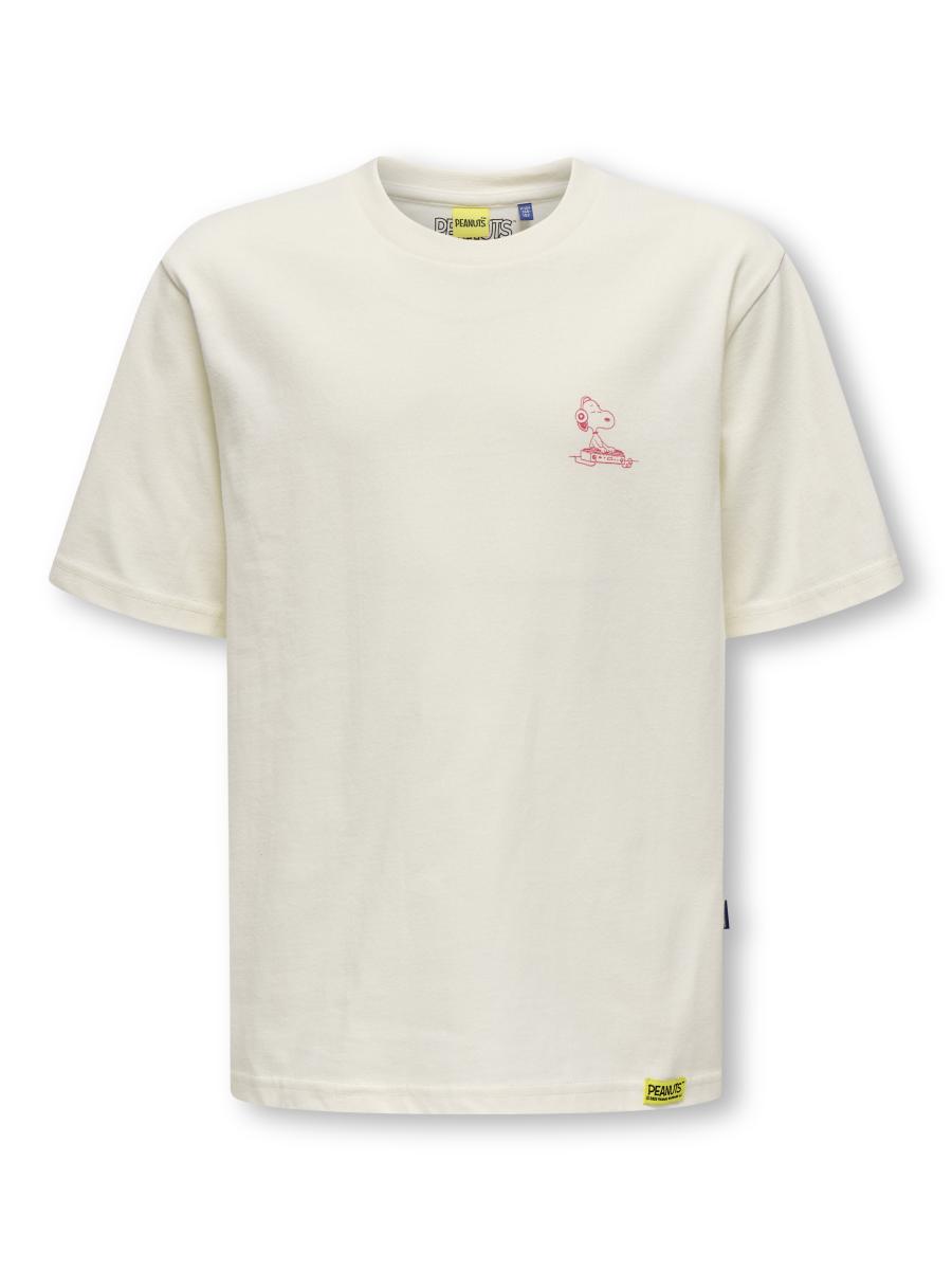 Afbeelding voor product T-shirt van het merk Only & Sons Junior  in het Ecru