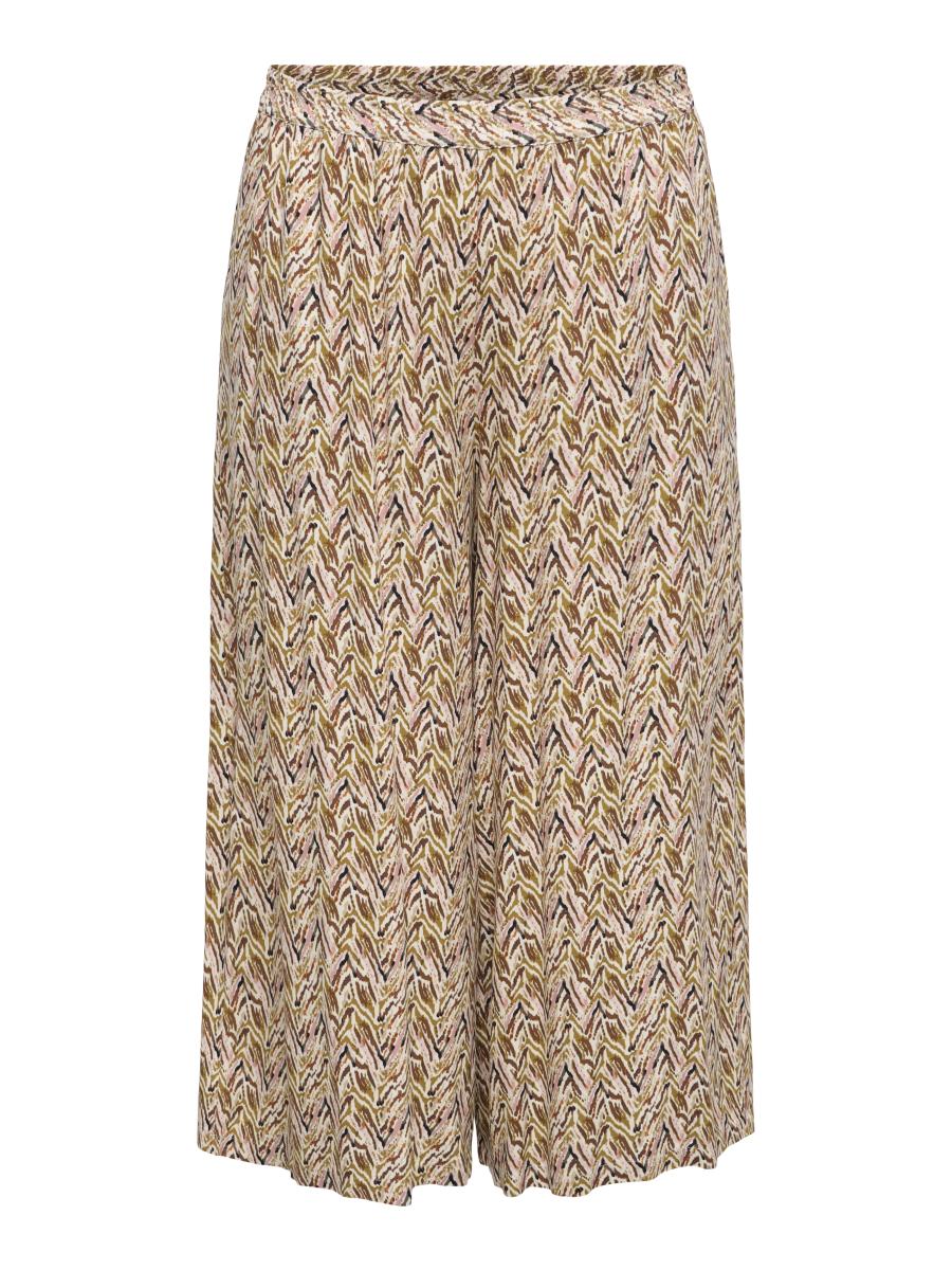 Afbeelding voor product Broek van het merk Only Carmakoma in het Beige