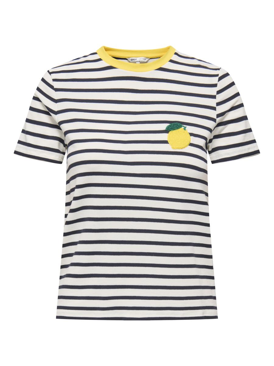 Afbeelding voor product T-shirt van het merk Only in het Ecru