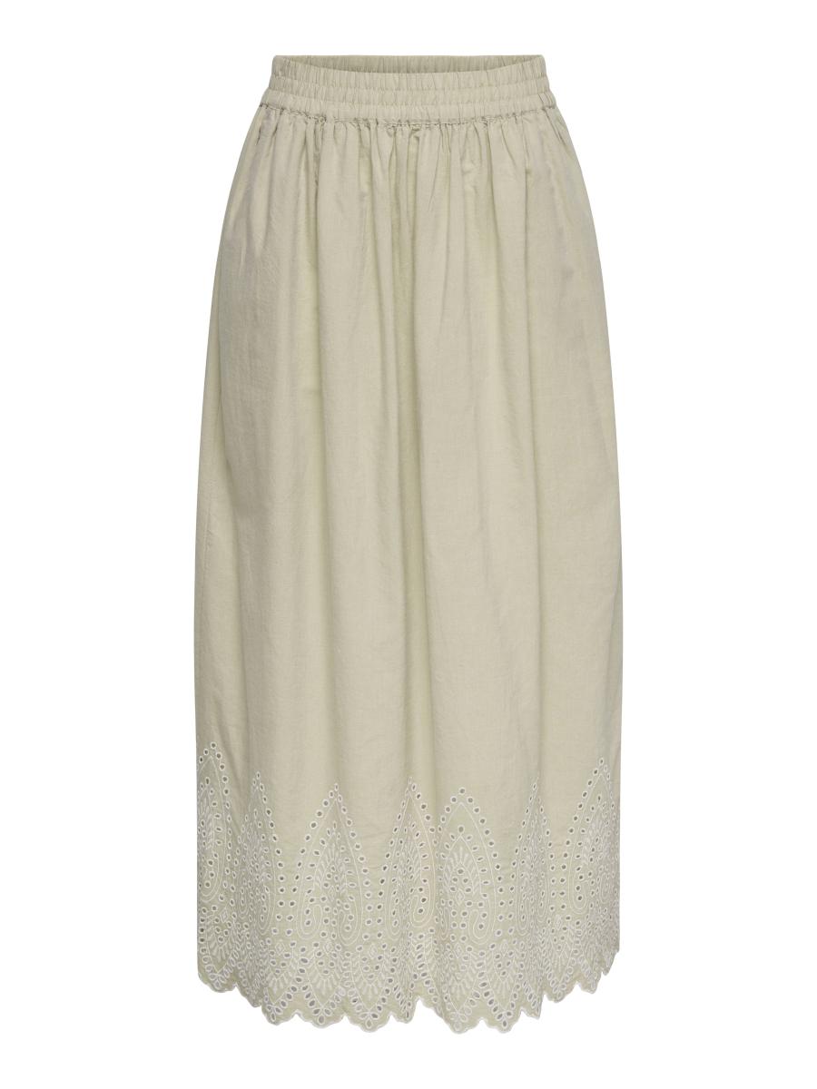 Afbeelding voor product Rok van het merk Only in het Beige