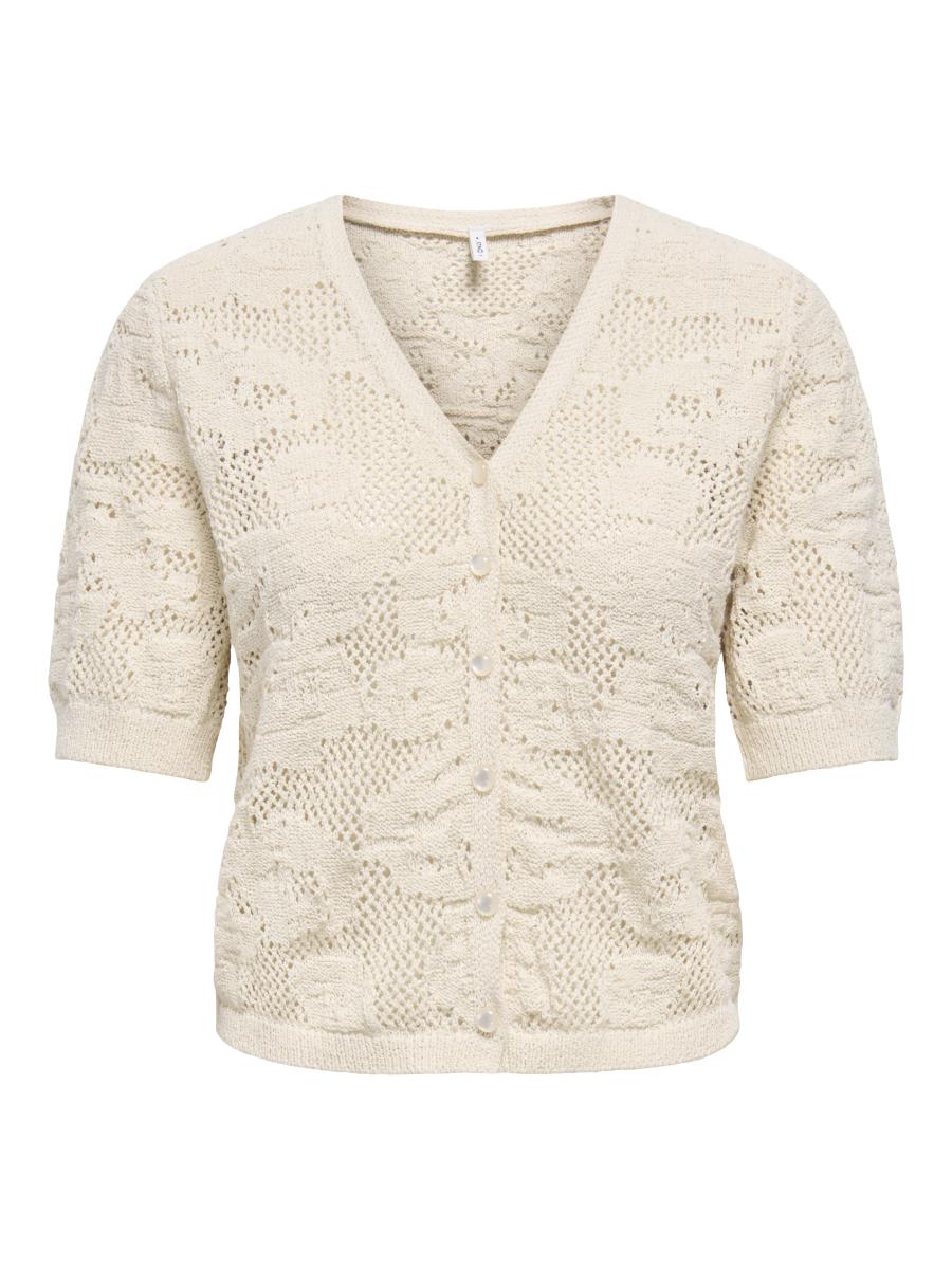 Afbeelding voor product Cardigan van het merk Only in het Ecru