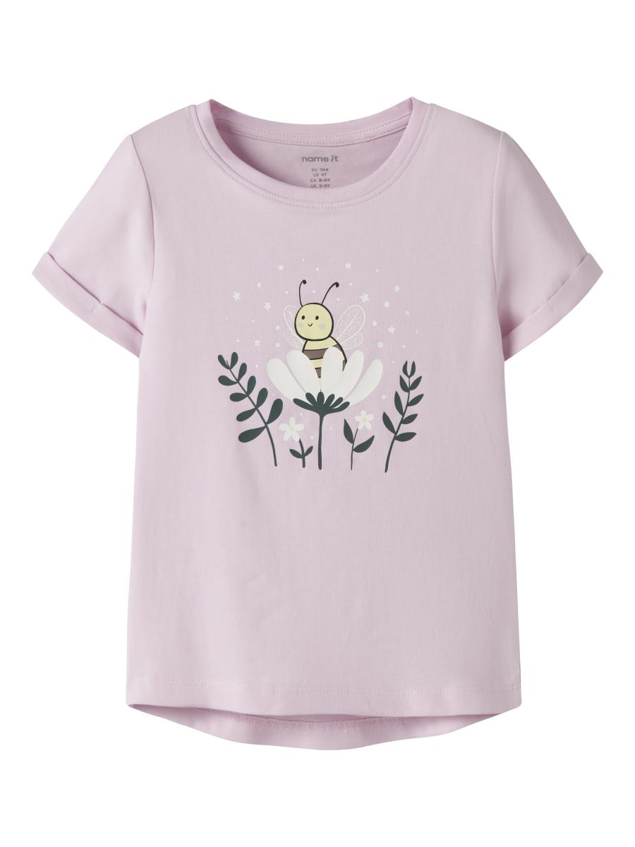 Afbeelding voor product T-shirt van het merk Name It in het Roze