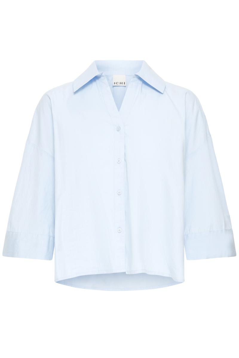 Afbeelding voor product Bloes van het merk Ichi in het Blauw