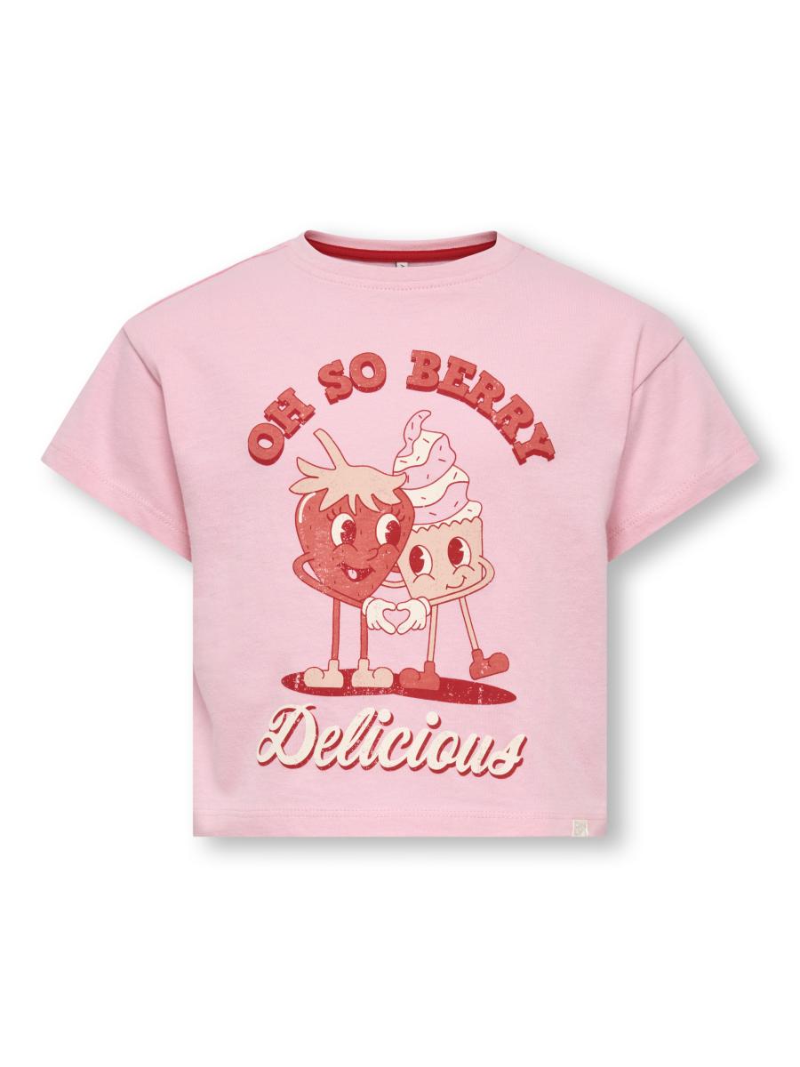 Afbeelding voor product T-shirt van het merk Kids Only in het Roze