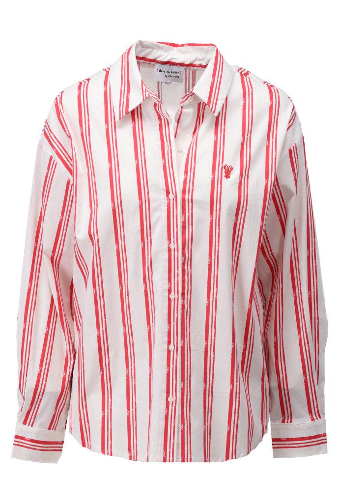 Afbeelding voor product Bloes van het merk You're My Lobster in het Rood