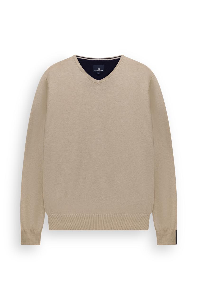 Afbeelding voor product Pull van het merk State Of Art in het Beige