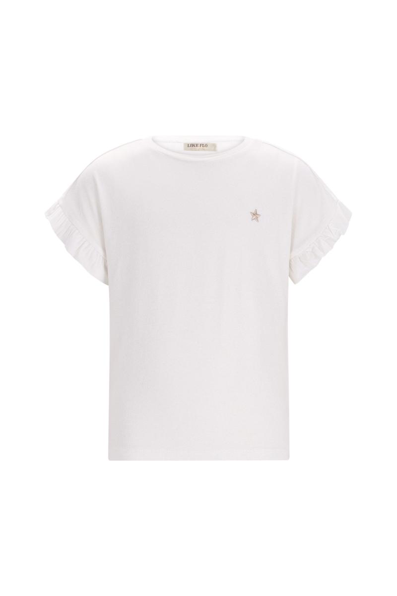 Afbeelding voor product T-shirt van het merk Like Flo in het Wit