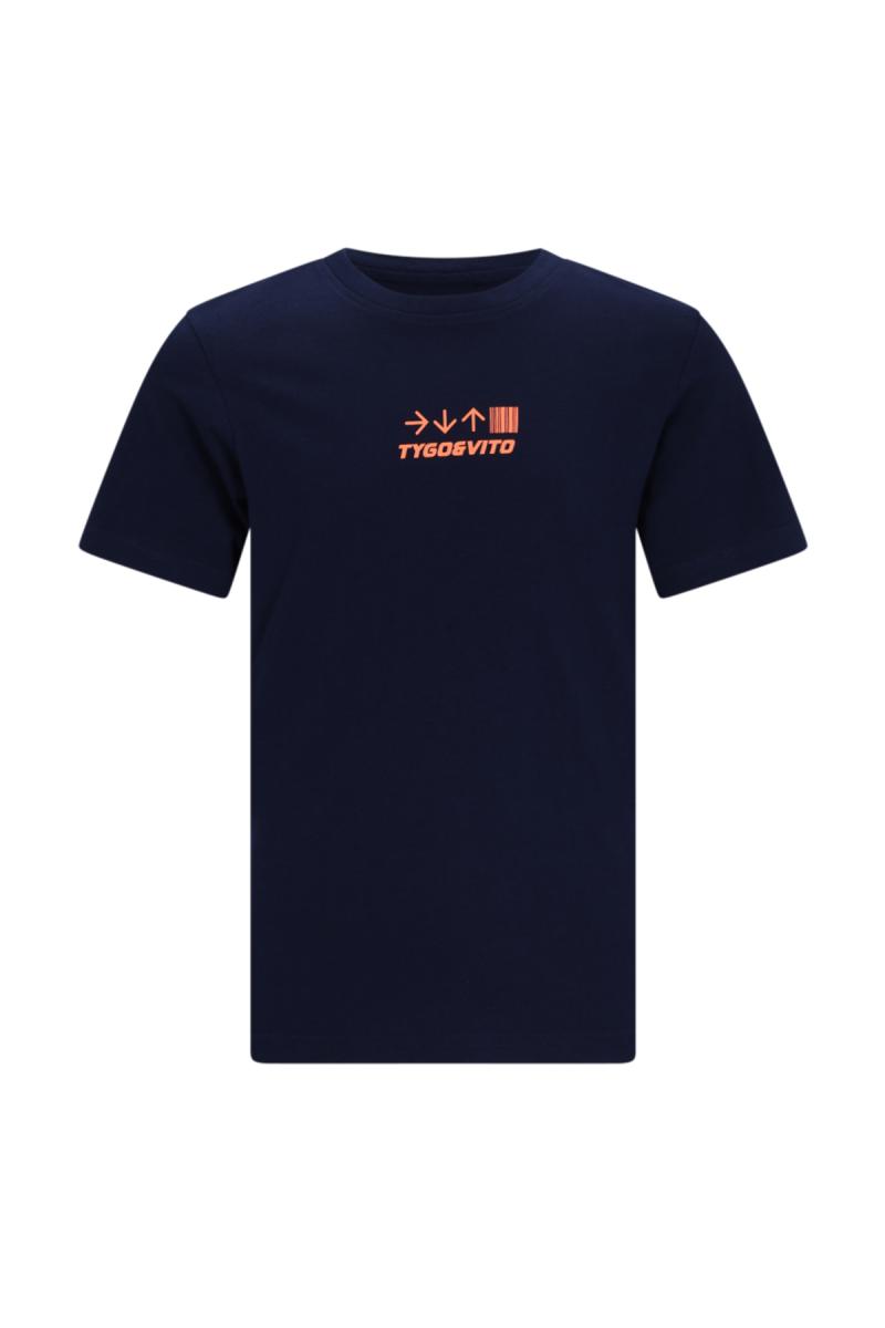 Afbeelding voor product T-shirt van het merk Tygo & Vito in het Marine