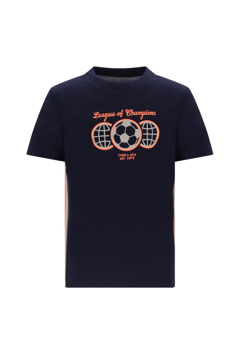 Afbeelding voor product T-shirt van het merk Tygo & Vito in het Marine