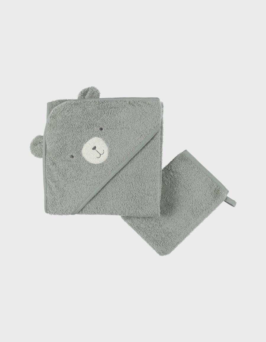 Afbeelding voor product Handdoek van het merk Noukies in het Groen