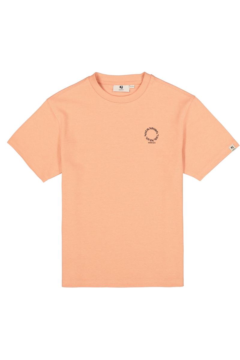Afbeelding voor product T-shirt van het merk Garcia in het Oranje