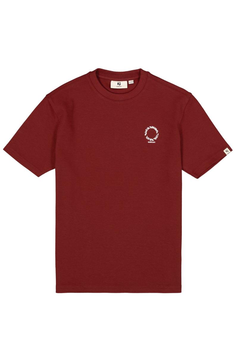 Afbeelding voor product T-shirt van het merk Garcia in het Rood
