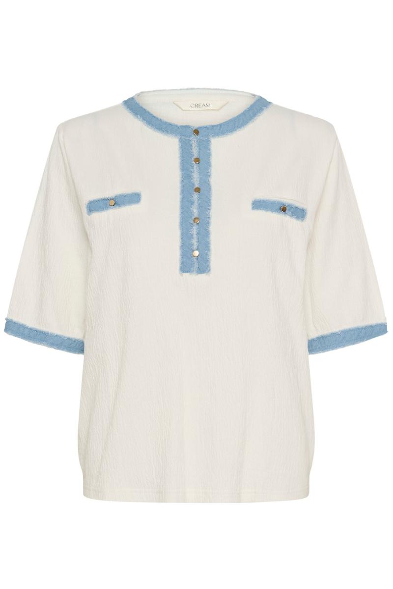 Afbeelding voor product T-shirt van het merk Cream in het Wit