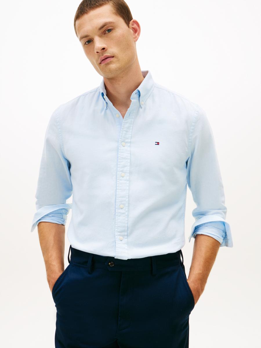 Afbeelding voor product Hemd van het merk Tommy Hilfiger in het Blauw