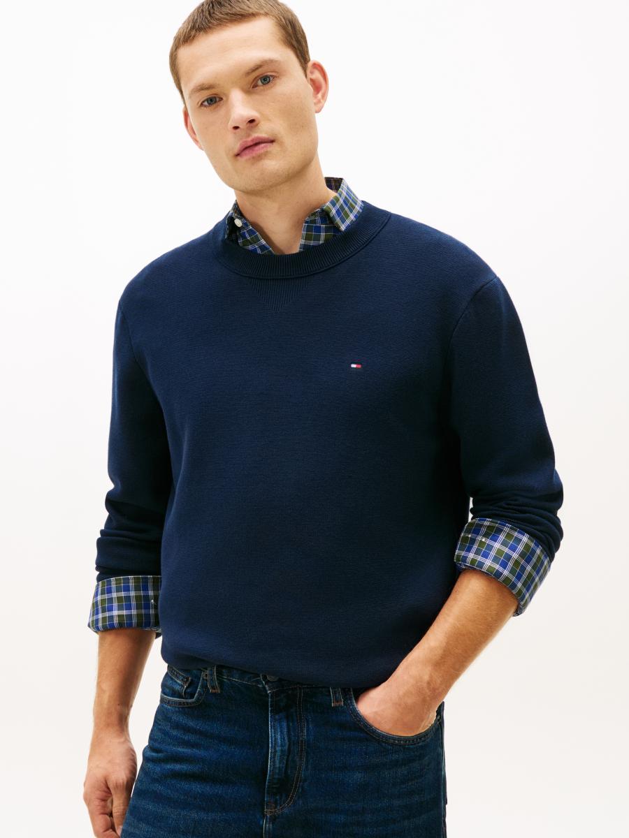 Afbeelding voor product Pull van het merk Tommy Hilfiger in het Marine