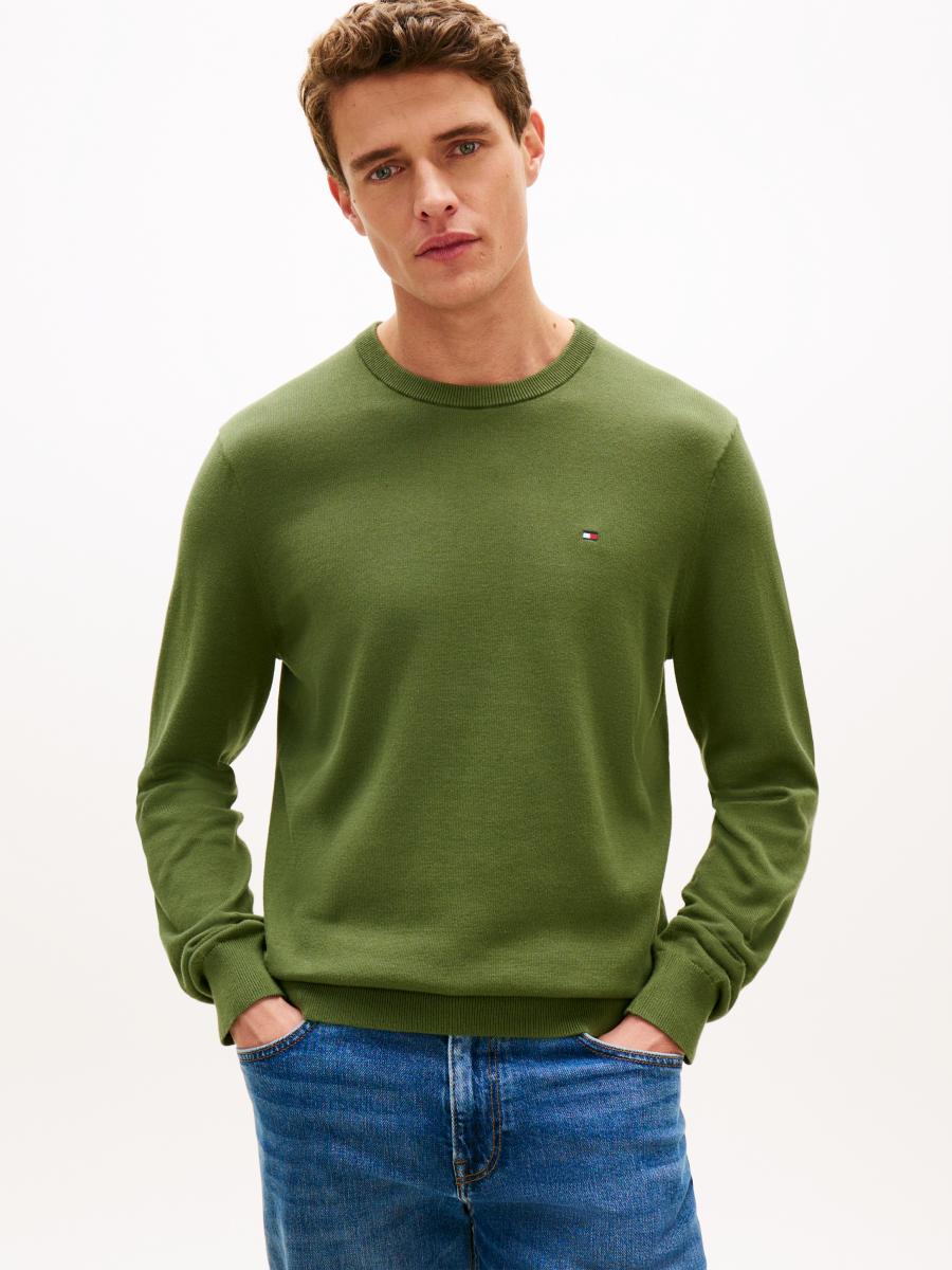 Afbeelding voor product Sweater van het merk Tommy Hilfiger in het Groen