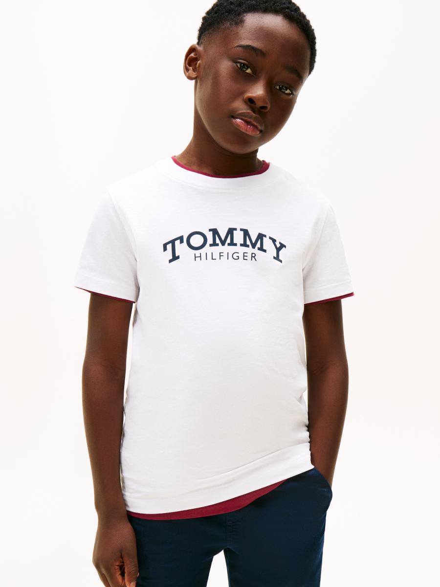 Afbeelding voor product T-shirt van het merk Tommy Jeans in het Wit