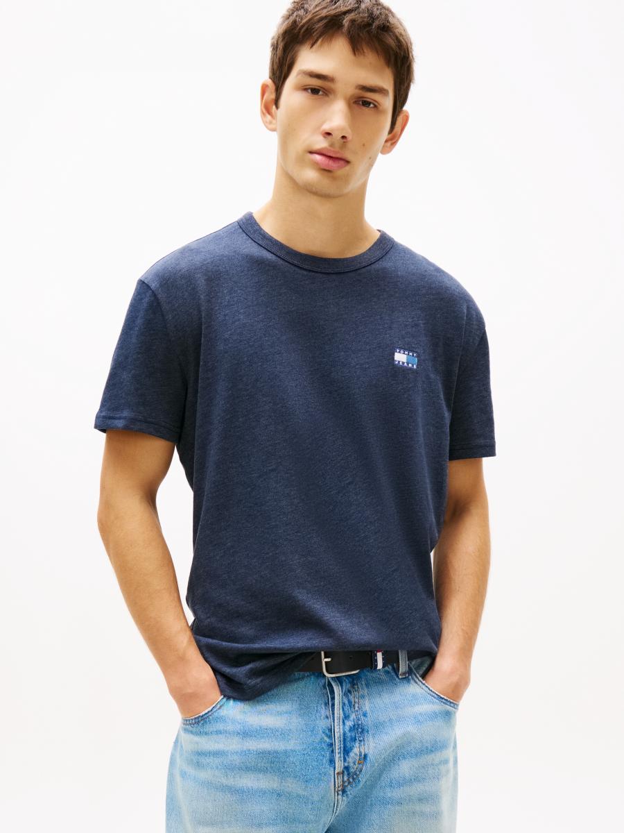 Afbeelding voor product T-shirt van het merk Tommy Jeans in het Marine
