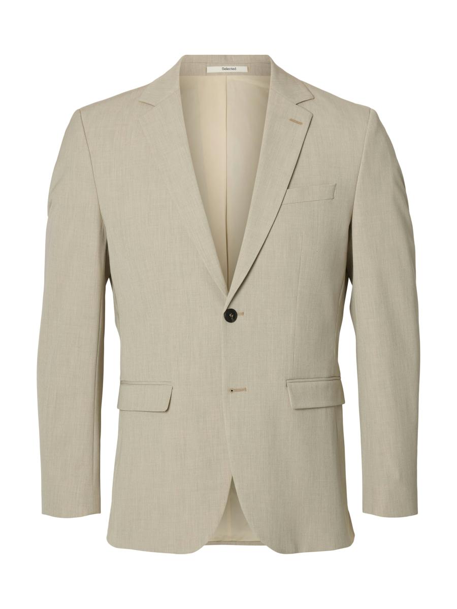 Afbeelding voor product Blazer van het merk Selected in het Beige