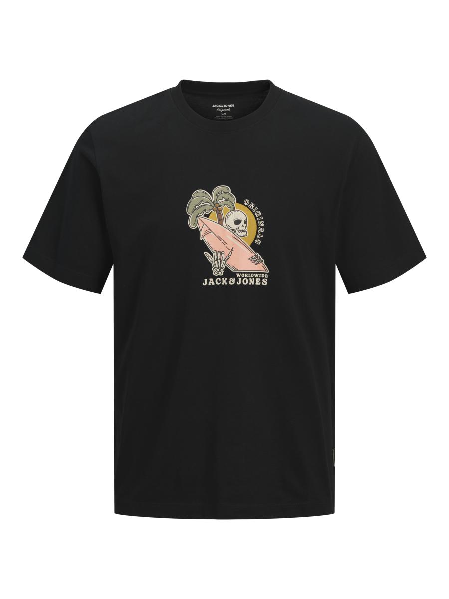 Afbeelding voor product T-shirt van het merk Jack & Jones Junior in het Zwart