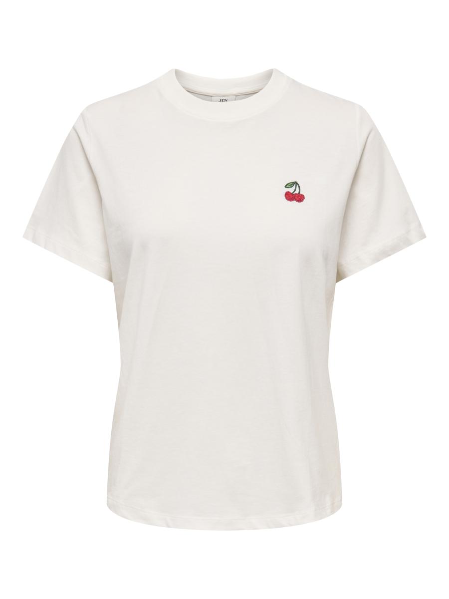 Afbeelding voor product T-shirt van het merk Jdy in het Ecru