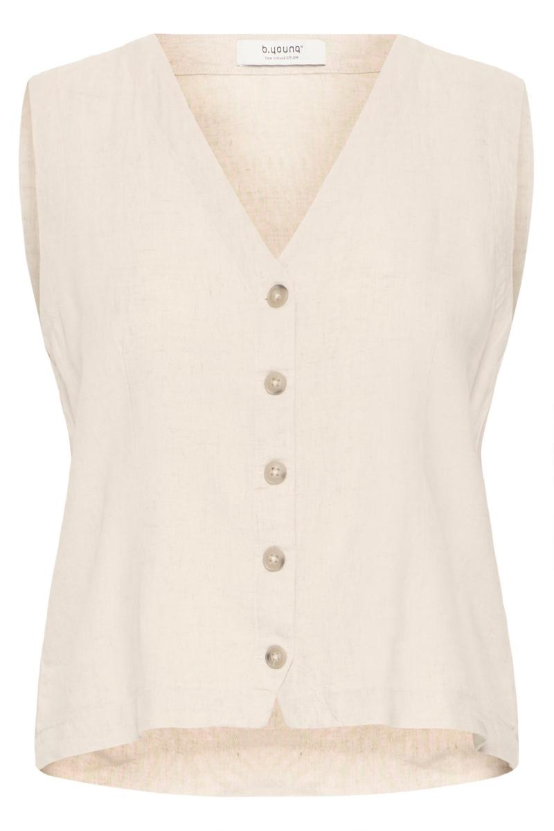 Afbeelding voor product Top van het merk B.young in het Beige