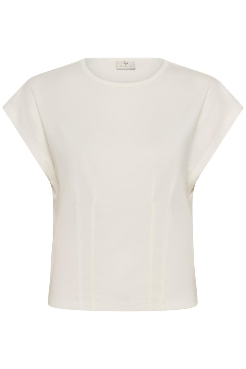 Afbeelding voor product T-shirt van het merk Kaffe in het Ecru