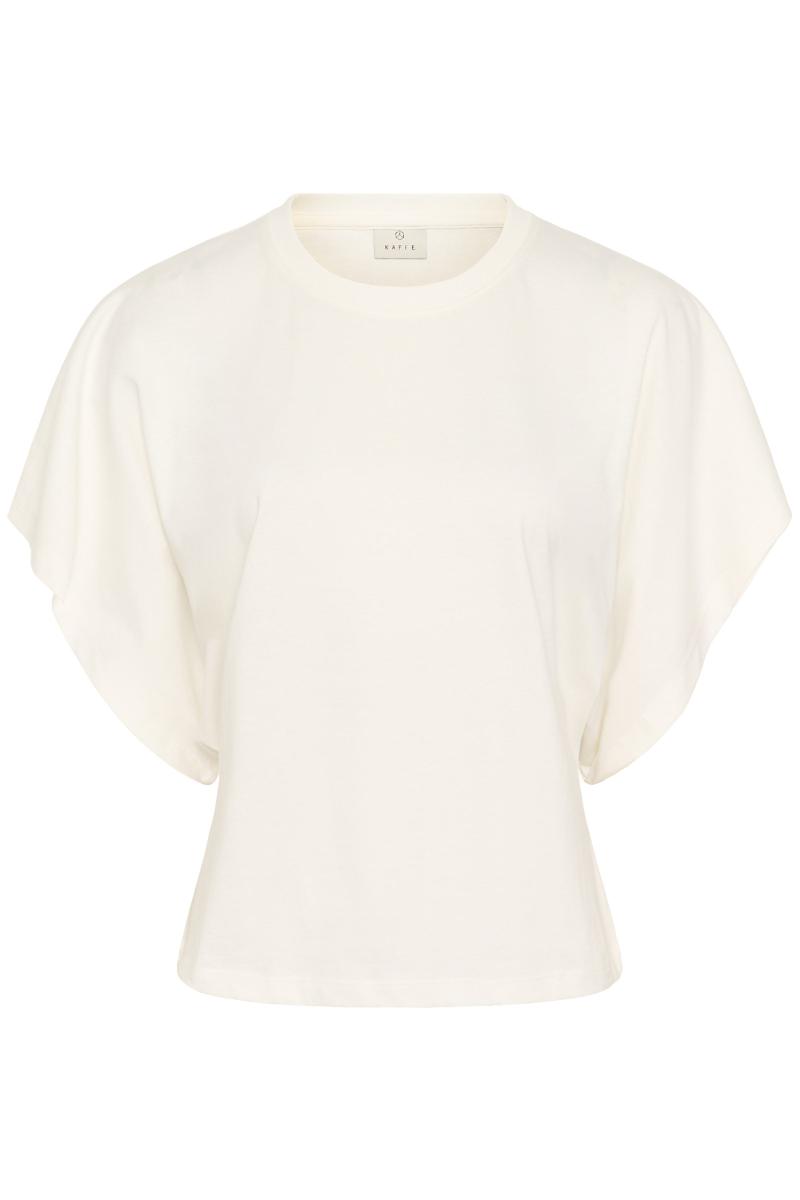 Afbeelding voor product T-shirt van het merk Kaffe in het Ecru