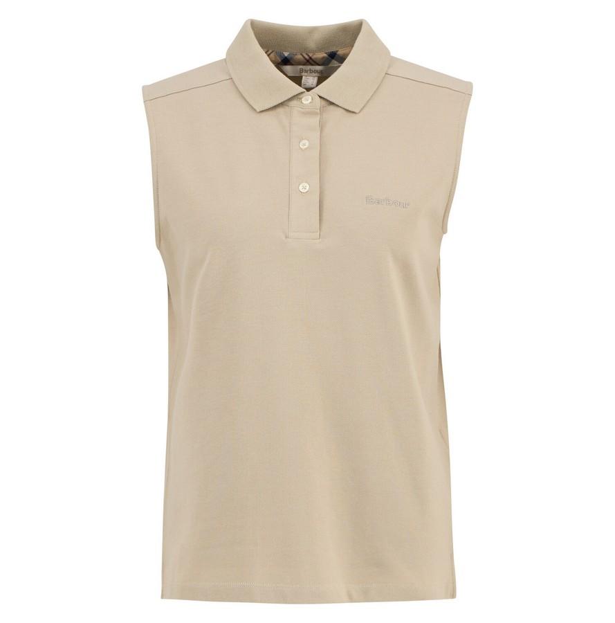 Afbeelding voor product Polo van het merk Barbour in het Beige