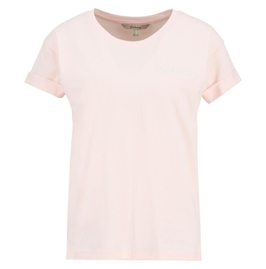 Afbeelding voor product T-shirt van het merk Barbour in het Roze