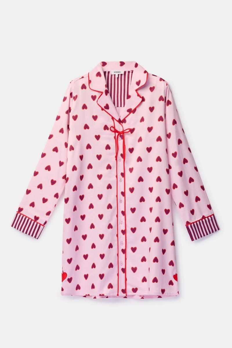 Afbeelding voor product Pyjama van het merk Woody in het Roze