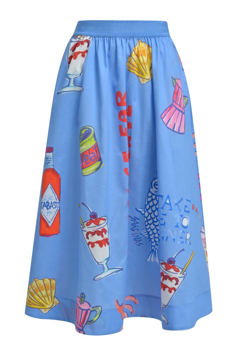 Afbeelding voor product Rok van het merk Milano in het Blauw