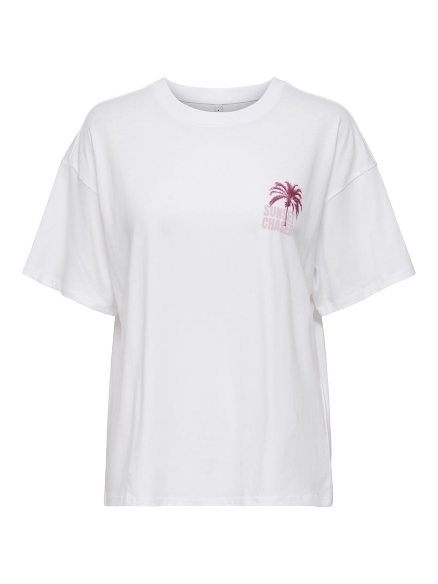 Afbeelding voor product T-shirt van het merk Only in het Wit