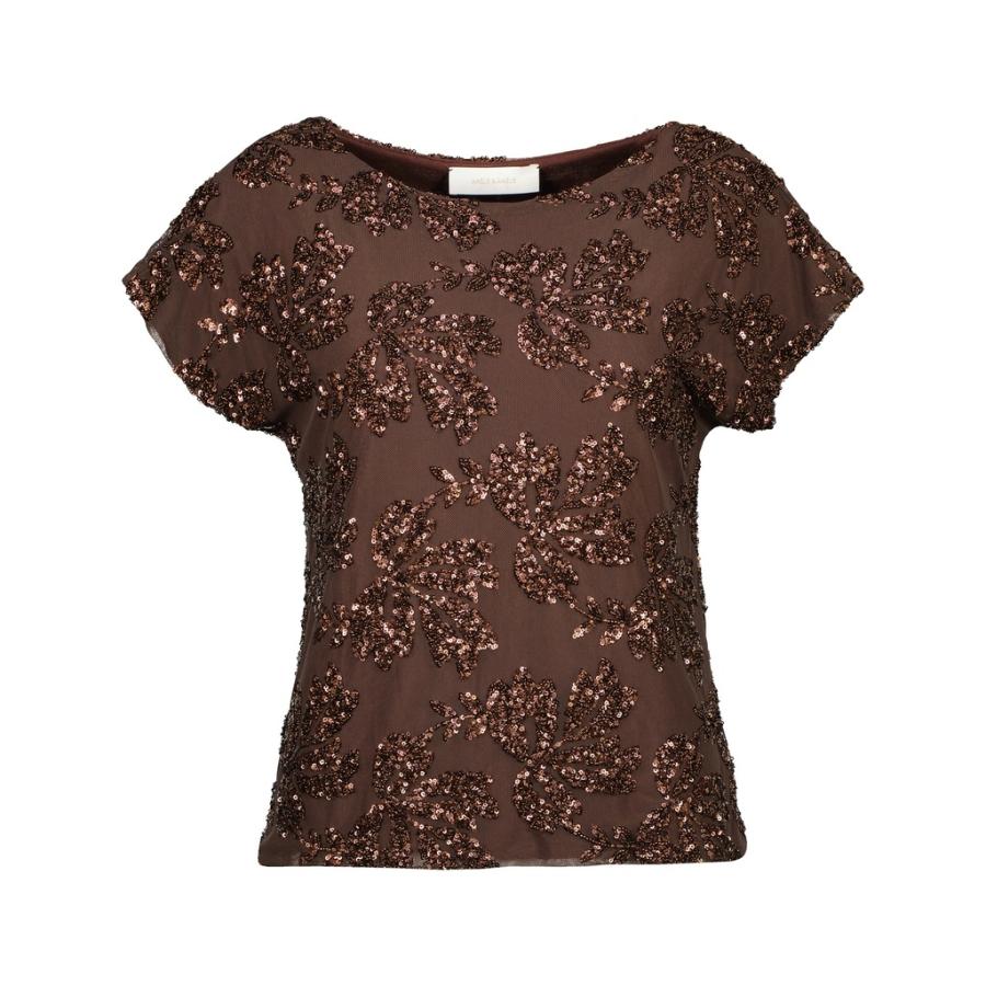 Afbeelding voor product T-shirt van het merk Amelie&amelie in het Bruin