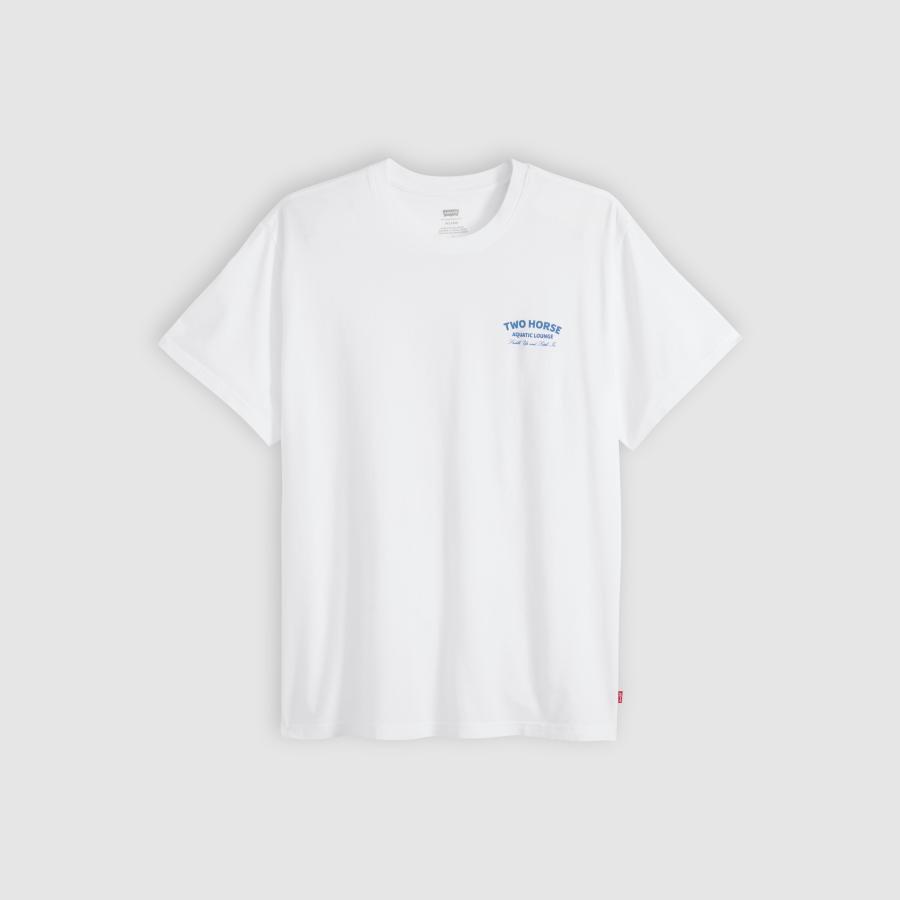 Afbeelding voor product T-shirt van het merk Levis in het Wit