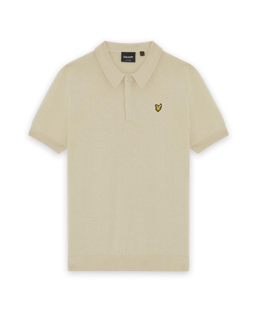 Afbeelding voor product Polo van het merk Lyle & Scott in het Beige
