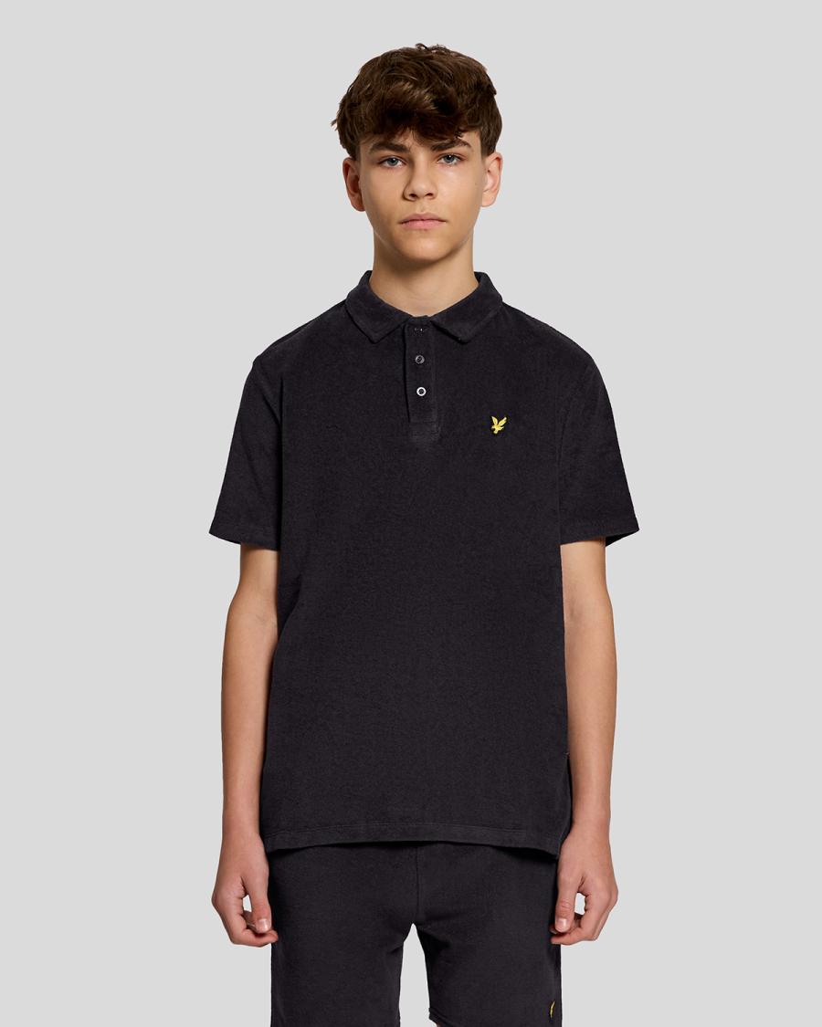 Afbeelding voor product Polo van het merk Lyle & Scott in het Marine