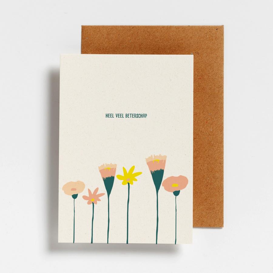 Afbeelding voor product Postkaart van het merk Hello August in het Wit