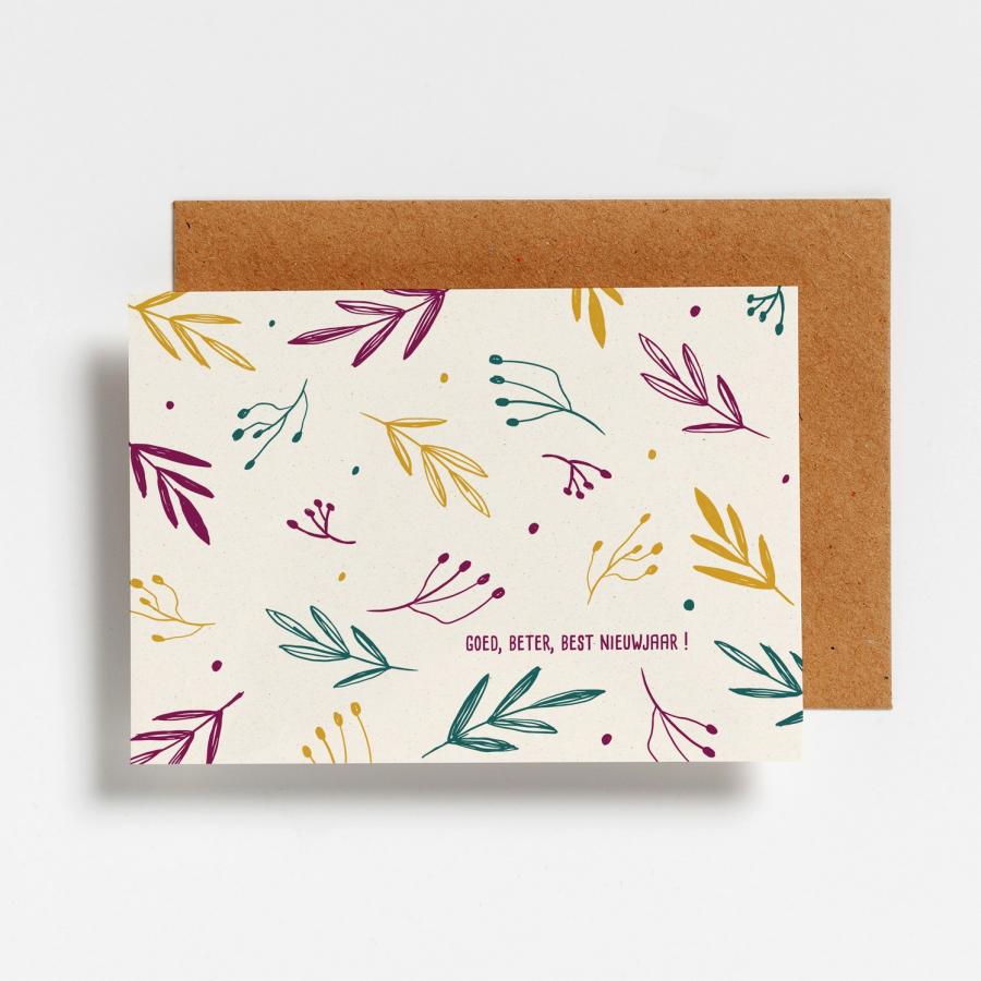 Afbeelding voor product Postkaart van het merk Hello August in het Wit