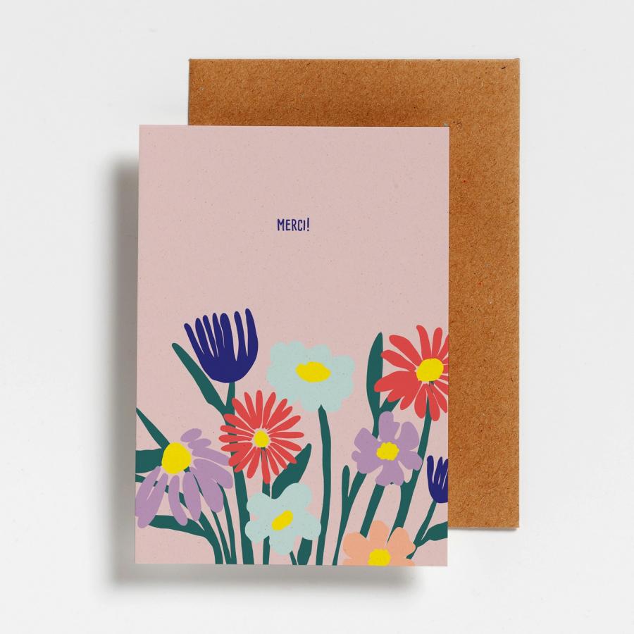 Afbeelding voor product Postkaart van het merk Hello August in het Wit