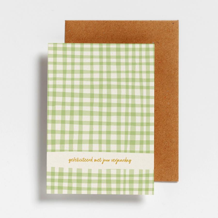 Afbeelding voor product Postkaart van het merk Hello August in het Wit