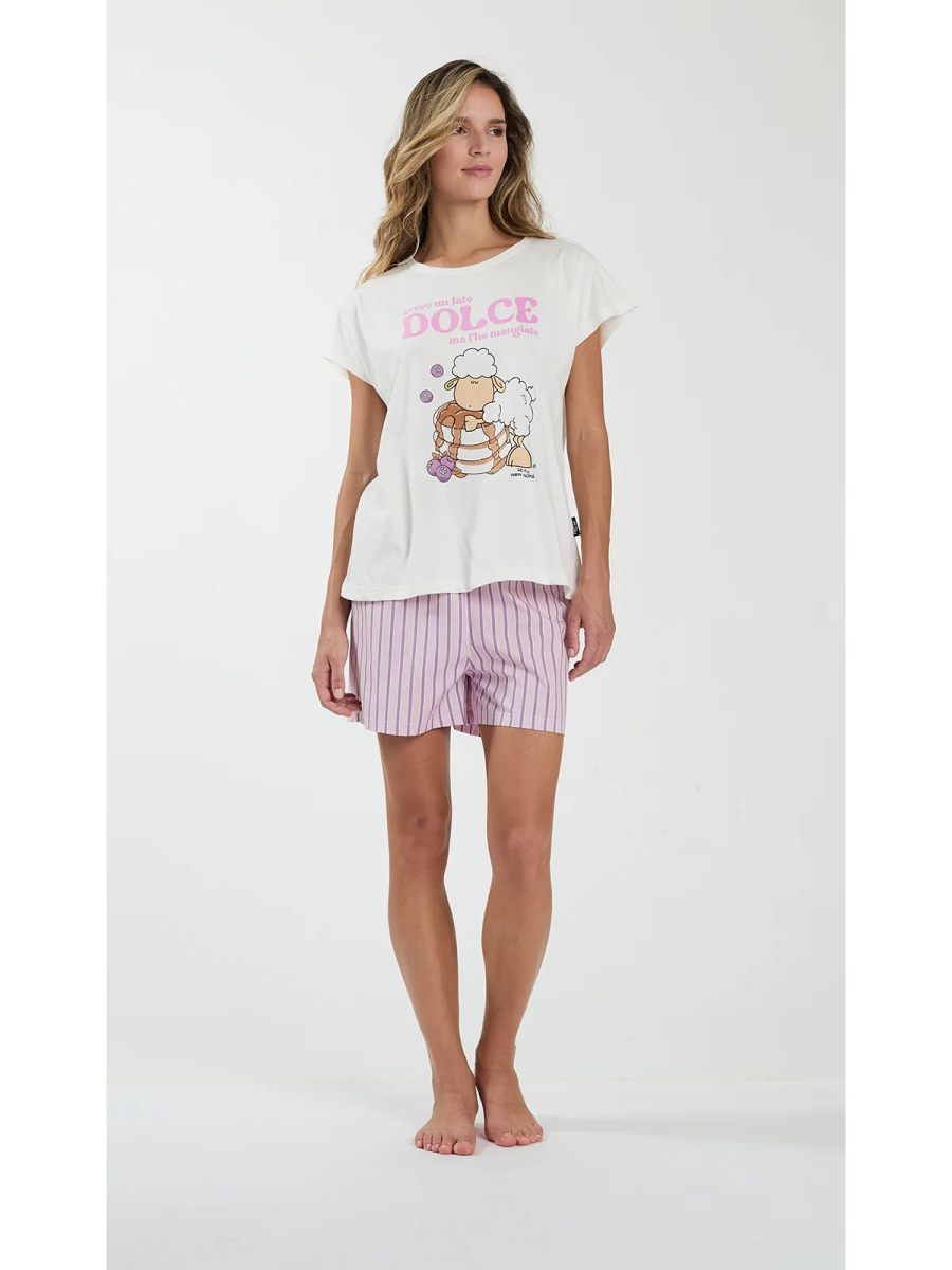 Afbeelding voor product Pyjama van het merk Happy People in het Roze