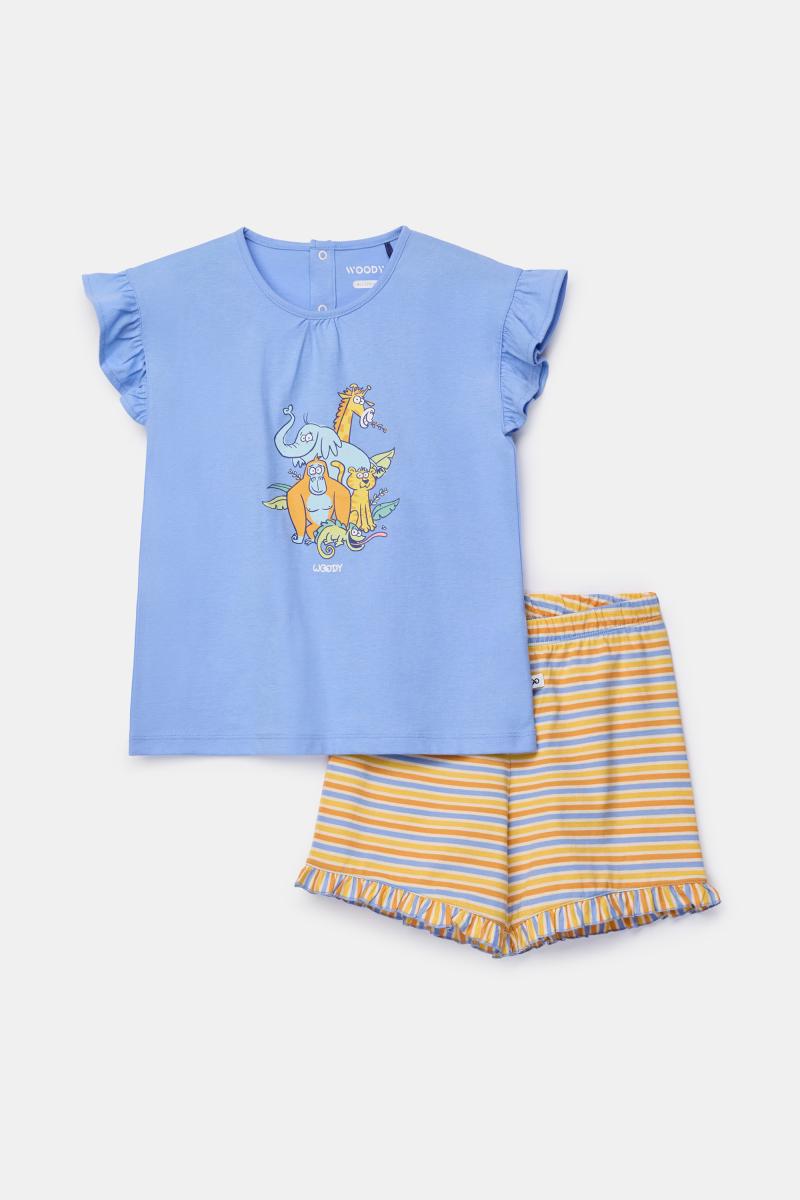 Afbeelding voor product Pyjama van het merk Woody in het Blauw