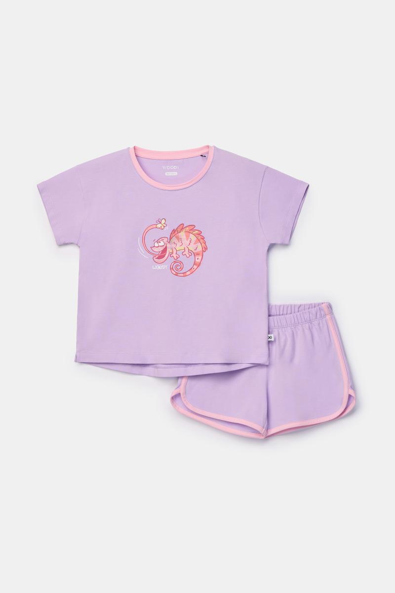 Afbeelding voor product Pyjama van het merk Woody in het Paars