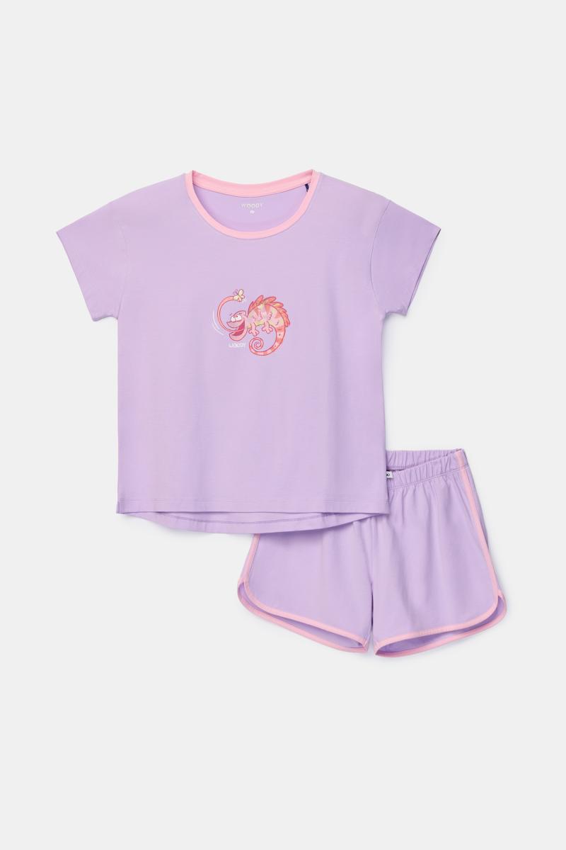 Afbeelding voor product Pyjama van het merk Woody in het Paars