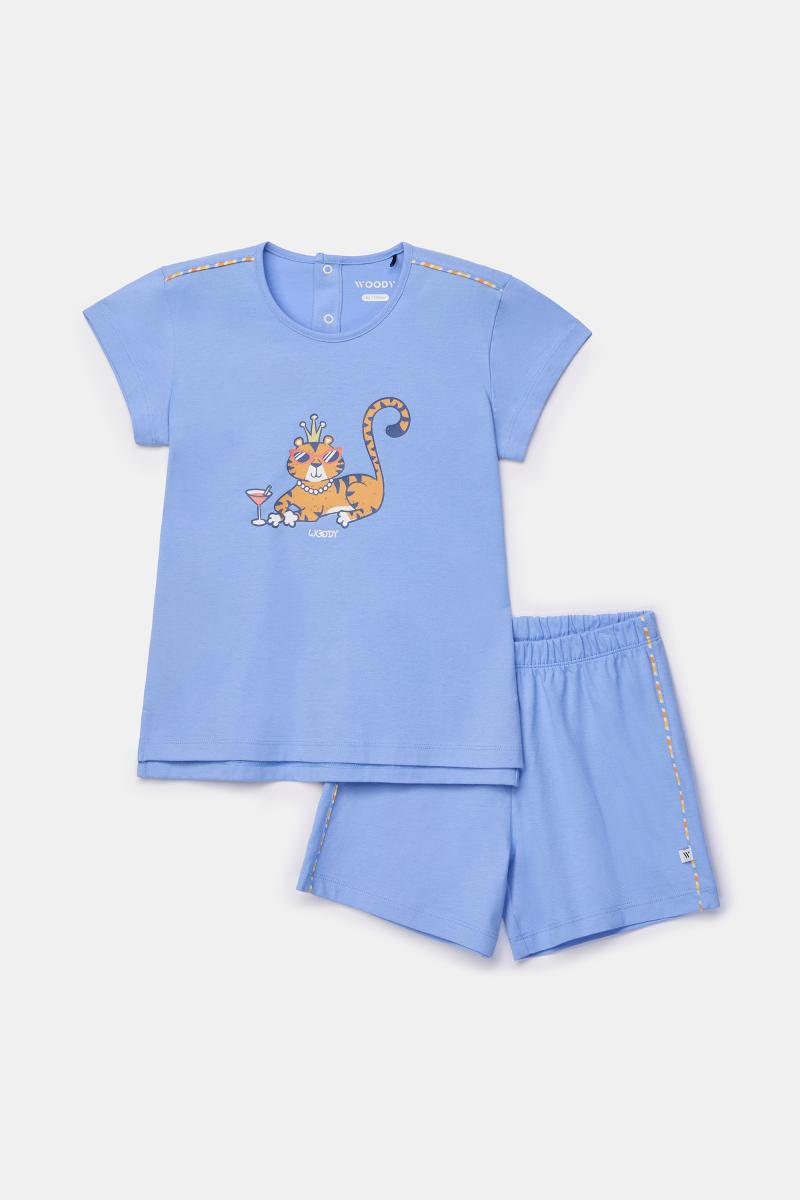 Afbeelding voor product Pyjama van het merk Woody in het Blauw