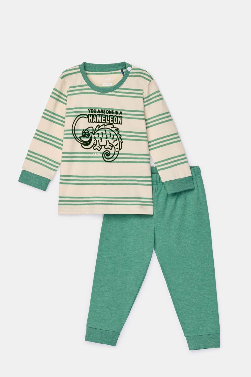 Afbeelding voor product Pyjama van het merk Woody in het Groen