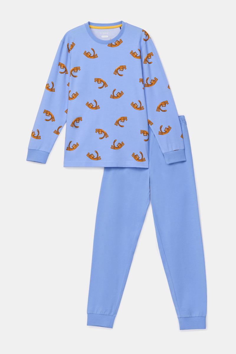 Afbeelding voor product Pyjama van het merk Woody in het Blauw