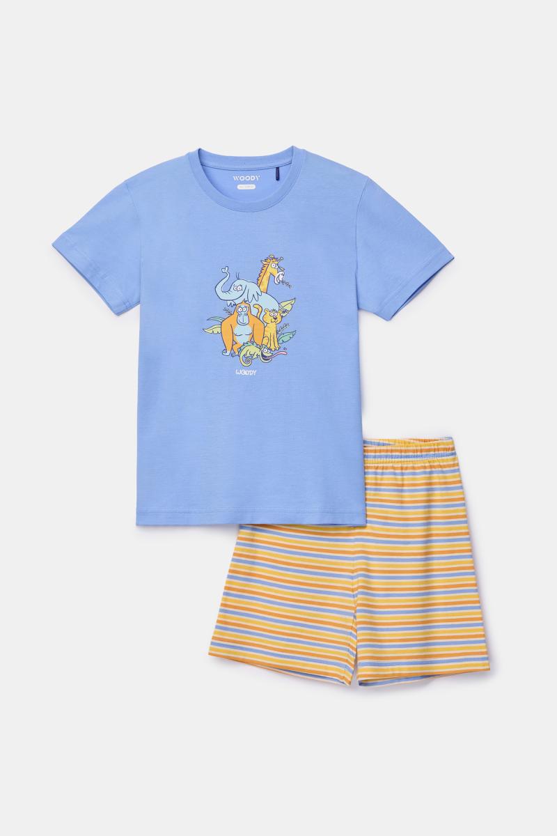 Afbeelding voor product Pyjama van het merk Woody in het Blauw